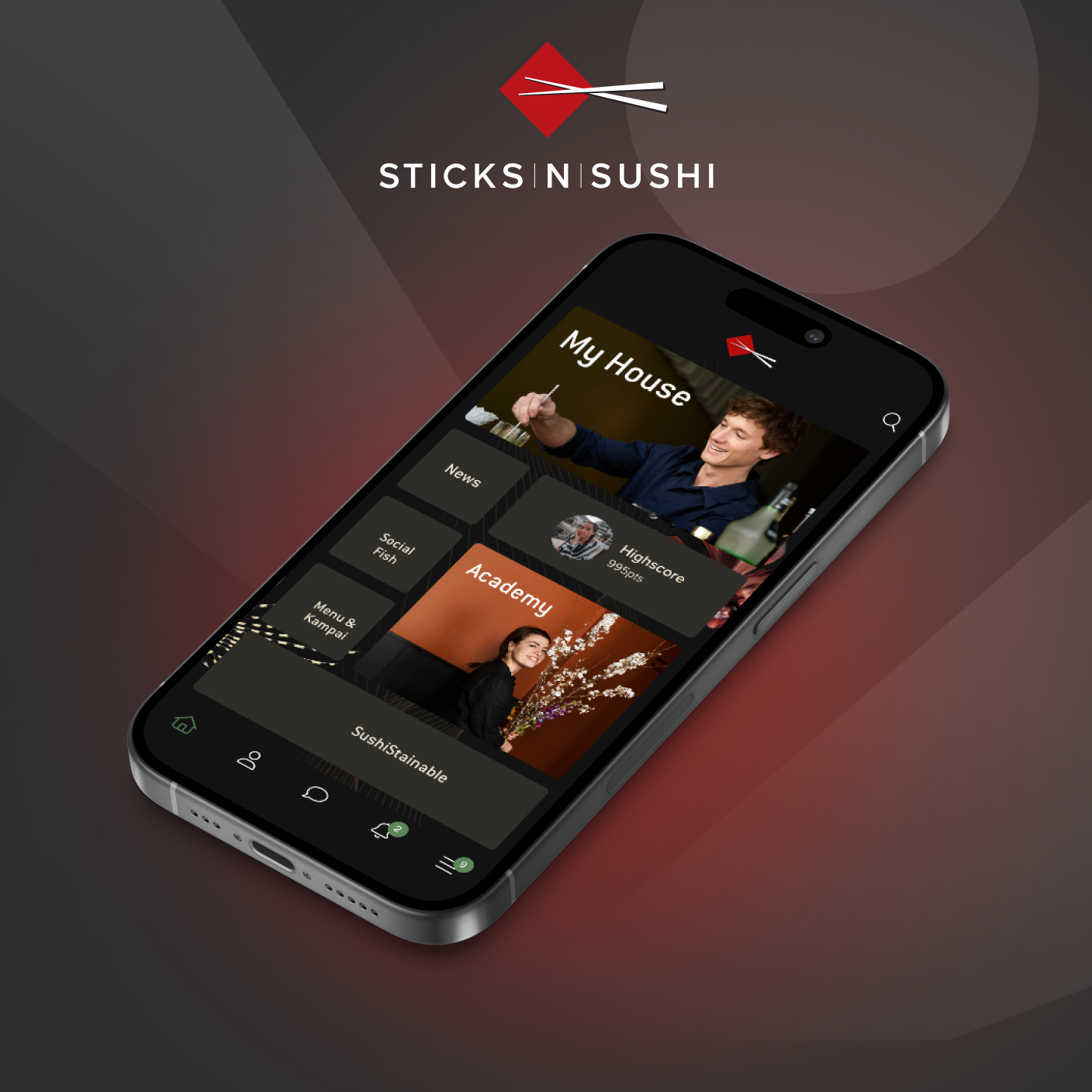 Sticks'n'Sushi case